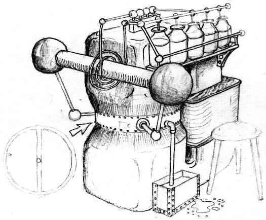 The Glitch Gemstone Enhancer - a 19th century cyclotron