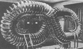  A Stellarator, used for fusion research decades ago. Designed by Spitzer 1951