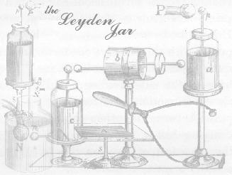 a plethora of leydens, images from 'Rudimentary Electricity' by Snow-Harris 1853